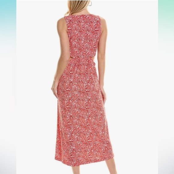 NWT Ramy Brook Womens  Beck Midi Dress, Red size 00 - Picture 2 of 5